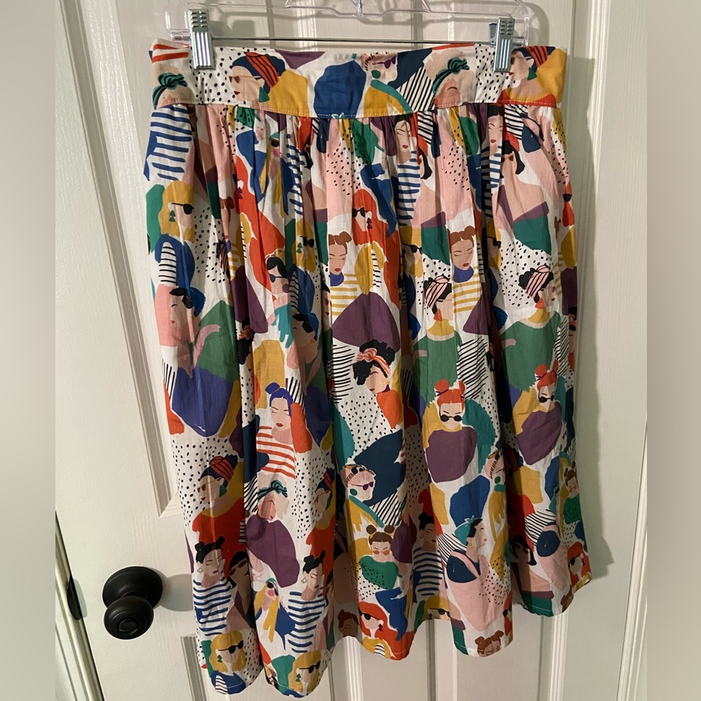 LAST CHANCE! ❤️ Anthropologie Mustard Monday Girl Power Skirt